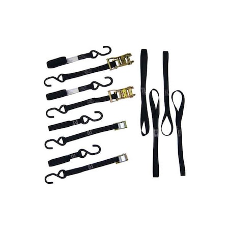 Us Cargo Control Motorcycle Combo Strap Kit MSK1